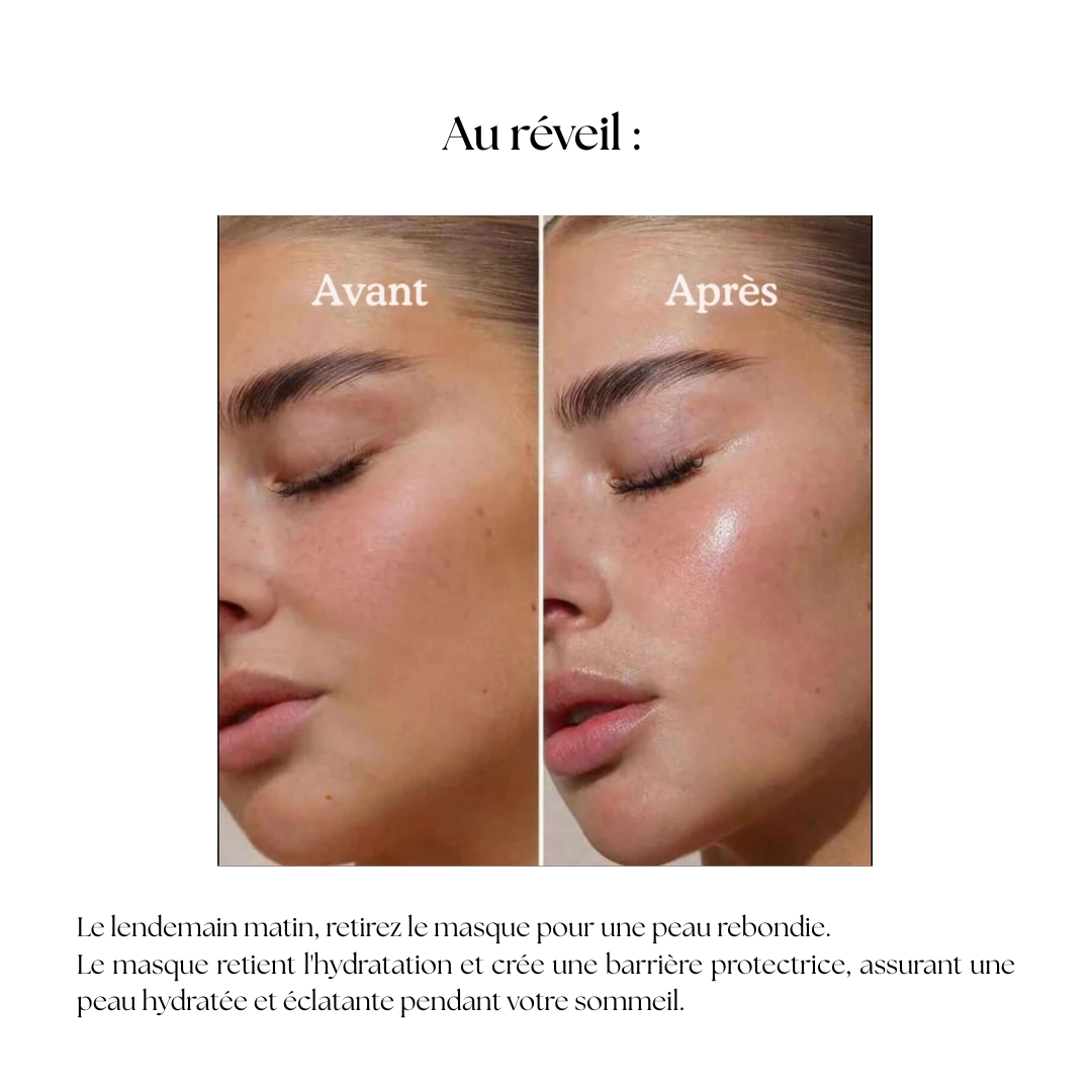 Masque de nuit peel off au collagène