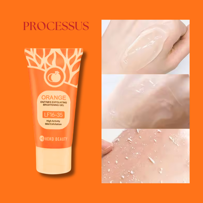 Gel exfoliant à l'orange