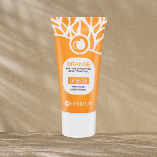 Gel exfoliant à l'orange
