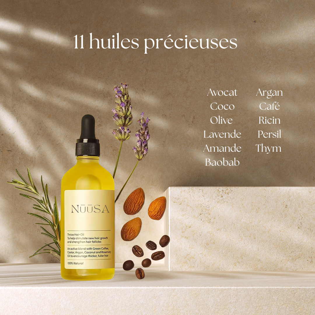 Huile capillaire précieuse