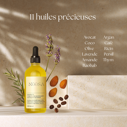Huile capillaire précieuse