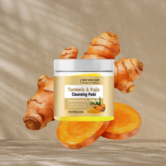 Pads nettoyants au Curcuma - Eclat et anti-tâches