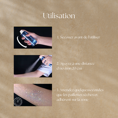 Spray Pailleté Magique