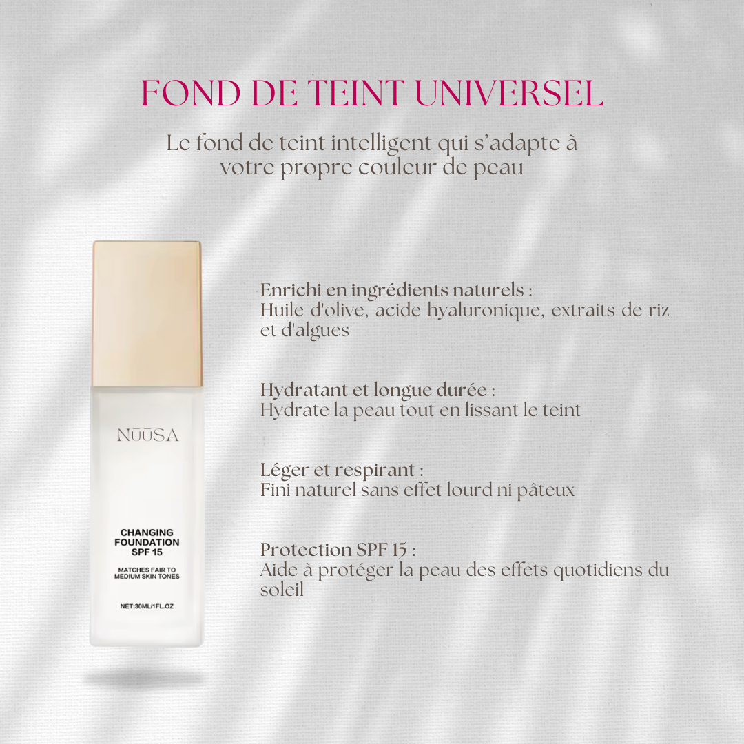 Fond de teint universel