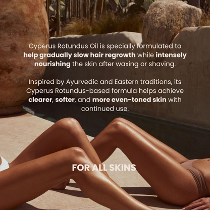 Oriental Glow Oil – Smoothing & Hair Regrowth Reduction Treatment