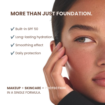NudeGlow Foundation - SPF 50
