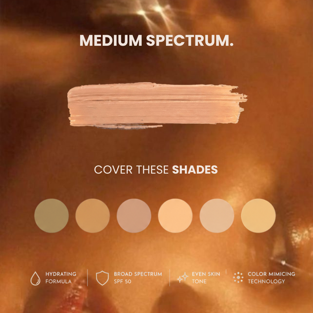 NudeGlow Foundation - SPF 50