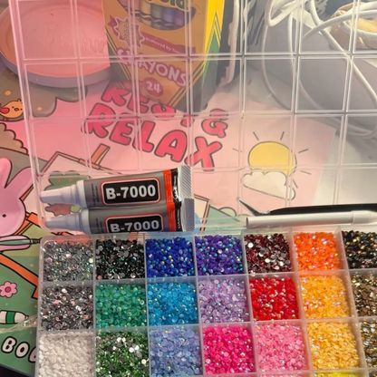 Complete Rhinestone Kit - 24 colors